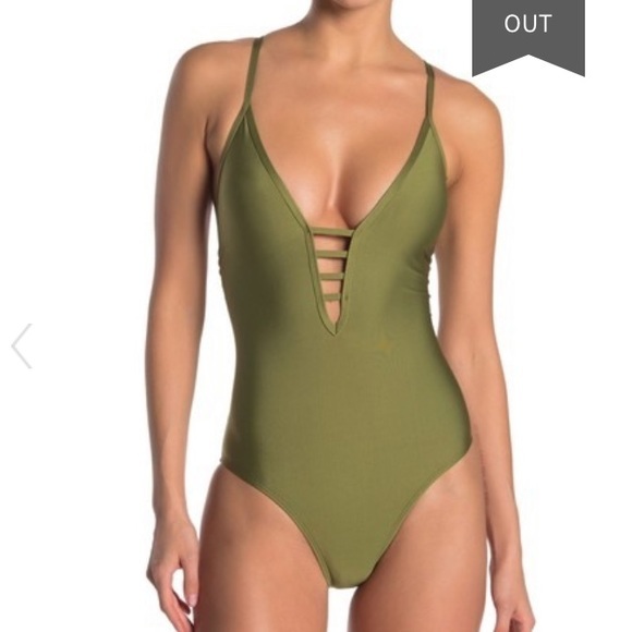ella moss meshed up one piece swimsuit